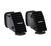 Alomejor Griglia di Presa d'aria AC Sul Cruscotto Anteriore, Copertura della Presa d'aria Centrale in Plastica Migliore Ventilazione, Sostituzione per 2004-2009, Aggiornamento Interno Elegante