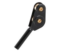 Alomejor Guida a doppio anello Roller Roller Suggerimenti per attrezzi Trolling (5,0 mm)