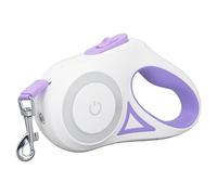 Alomejor Guinzaglio per cani retrattile a LED, senza grovigli, controllo con una sola mano (modello 2)