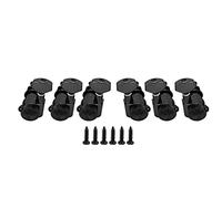 Alomejor I Severi Stretti Rigorosi delle Offerte di Blocco Sigillate per le Elettrogitarre Acustiche Migliorano la Gioia del Gioco (Tre set a sinistra e tre set destro)