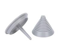 Alomejor Il Bilanciatore della Lama del Tosaerba Testa in Modo Efficiente L'equilibrio per L'attrezzo da Giardino Esterno Materiale ABS Non Tossico Colore Grigio Dimensioni 1,97x2,36 Pollici