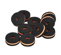 Alomejor Il Campo di Supporto per Piatti di Design Preciso Protegge Il Tamburo in Metallo da 10 Pezzi NANANA Nera