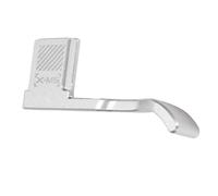 Alomejor Impugnatura per Poggiapolsi su Fotocamera XM5, Impugnatura Ergonomica in Lega di Alluminio con Cuscinetto in Silicone per Maggiore Sicurezza e Comfort (SILVER)