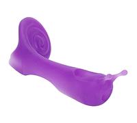 Alomejor Impugnatura per Supporto per per Violino, Impugnatura per in Silicone a Forma di Lumaca, Sussidio Didattico per Principianti, con Design Ergonomico per Correggere la Postura di (PURPLE)