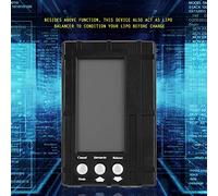 Alomejor Indicatore di Tensione Batteria per Batterie Li-Po Li-Fe 2-6S | Ampio display LCD, Protezione da scarica, Funzione di bilanciamento, Perfetto per i modelli RC