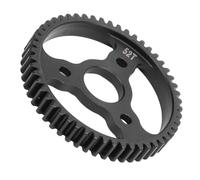 Alomejor Ingranaggi, Ingranaggio Principale Cilindrico 32P Ad Alta Trasmissione in Acciaio per Auto RC, Prestazioni Migliorate per Camion SLASH 4x4 per Percorsi Brevi (52T)