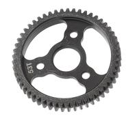 Alomejor Ingranaggi, Ingranaggio Principale Cilindrico 32P Ad Alta Trasmissione in Acciaio per Auto RC, Prestazioni Migliorate per Camion SLASH 4x4 per Percorsi Brevi (53T)
