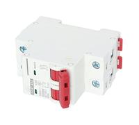 Alomejor Interruttore Automatico Miniatura DC 50A Per Fotovoltaico Solare | Controllo, isolamento, intervento elettromagnetico, guida DIN da 35 mm, applicazioni solari