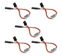 Alomejor Invertitore di Segnale Servo da 5 Pezzi Invertitore di Rotazione dello Sterzo Durevole per Aerei RC 3.6V-24V 5A Ad Alte Prestazioni