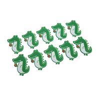 Alomejor Iron Patches for DIY Craft Projects, 10pcs Cotton Material | Facile applicazione, ideale per riparare indumenti, da utilizzare su giacche, borse e altro
