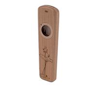 Alomejor Kazoo in Legno, Strumento Musicale Portatile Fatto a Mano con Timbro Classico per un Suono Unico, Luminoso e Allegro, Facile da Suonare per Tutte le età (Noce)