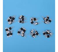 Alomejor Kit Assortito di Transistor, 40 Pezzi, 8 | Componenti di alta qualità, design durevole, elementi essenziali del circuito elettronico, applicazioni versatili