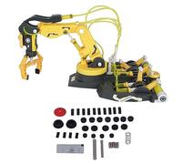 Alomejor Kit Braccio Robot Idraulico, Giocattolo Fai Da Te, Materiale | Potenza idraulica, divertente esperienza di assemblaggio, azione a ventosa, durevole e robusto