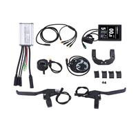 Alomejor Kit Controller Bici Elettrica, Set di Conversione Ebike con Controller LCD8S Staffa Misuratore da Pannello Quadrante Acceleratore