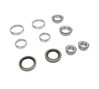 Alomejor Kit Cuscinetti Ruota per Rimorchio Kit Cuscinetti Assale Rimorchio in Lega con L68149 LM12749 10 Pezzi per 1 1 Asse da 16 Pollici Riparazione per Barche