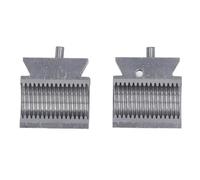 Alomejor Kit Dadi Divisi Metrici per Tornio Filettatura Tr16x2.0mm Resistente e Durevole per Mini Tornio 8x16 210x400, Mezzo Dado per da 2 Pezzi per gli Appassionati della Lavorazione del Legno