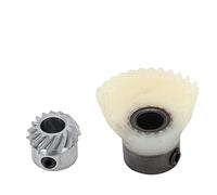 Alomejor Kit di Ingranaggi di Trasmissione a Gancio da 2 Pezzi Set di Ingranaggi per Macchina da Cucire Facile da Usare per Ferro da Stiro, Plastica