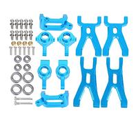 Alomejor Kit di Sostituzione Aggiornamento Auto RC, Set di Bracci di Sospensione in Lega di Alluminio con Bracci Oscillanti Anteriori Posteriori, per A959 A949 A969 A979 K929 1/18 Auto