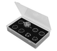 Alomejor Kit Durevole di Supporto Base per Movimento Dell'orologio per Movimenti BZ 2000 ETA 7750 e BZ 8500 Set da 8 Pezzi in Acciaio Inossidabile