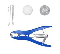 Alomejor Kit Palla Antistress Fai-da-te, con Strumento di Espansione e Pelli Lisce in Silicone per un Facile Riempimento e Sigillatura