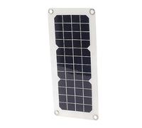 Alomejor Kit Pannello Solare Portatile Controller Impermeabile da 30 W per Telefoni Cellulari e Batterie per Auto