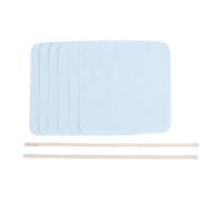 Alomejor Kit per Pulizia Flauto, 8 Pezzi con 2 Bacchette e 6 Panni per Flauto, Ottavino, Clarinetto, Registratore