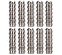 Alomejor Kit Viti Senza Testa A2-70 Acciaio Inossidabile, 50 Pezzi per | Durevole, resistente alla corrosione, norma DIN 916, adatto per la riparazione dell\'auto, ideale per il fissaggio meccanico