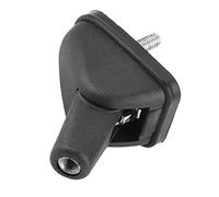 Alomejor La Base Dell'antenna Auto-radone Si Adatta a Almer, Sostituzione della Base Dell'antenna, Bene con Almer 2001-2007, Metallo + Plastica, Nero, 1 Pacchetto con i Driver 2001-2007