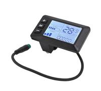 Alomejor La Bici Elettrica LCD Mostra Una Regolamentazione della velocità Esatta per Il Monitoraggio dei Dati Durante La Guida per Elettrobici -Enthusiasts Materiale ABS