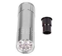 Alomejor Lampada a Candela per Uova a Luce Fredda per L'osservazione e L'apprendimento Sicuro delle Uova per i Bambini Durante il Processo di Schiusa 1 unità (SILVER)