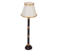Alomejor Lampada da Tavolo in Miniatura, Interruttore della Luce a LED Realistico per Casa delle Bambole in Scala 1/12, Grazioso Ornamento per Lampada da Scrivania con Struttura in