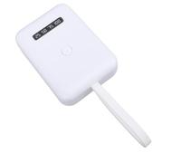 Alomejor Lampada per Estensione dei Capelli UV Ricaricabile Batteria Leggera da 5000 MAh Lampada per Polimerizzazione della Colla UV 6 Perline LED Polimerizzante a LED Portatile per L'estensione dei