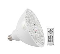 Alomejor Lampadina LED per Piscina con Telecomando - Luce per Piscina da 40 W Che Cambia Colore RGB - Luce per E26 a Risparmio Energetico