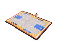 Alomejor Lavagna per Allenatori di Basket, Lavagna Magnetica Pieghevole con Pennarello Cancellabile a Secco e 2 Pezzi Magnetici, Portablocco in Pelle per Pianificazione Strategica