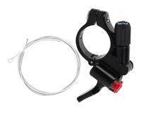 Alomejor Leva Comando Remoto al Manubrio Bloccaggio Forcella con Cavo Front Fork Leva di Blocco Forcella per Bicicletta