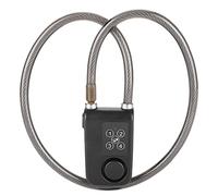 Alomejor Lock with 110dB Alarm and Waterproof Design | Materiale intelligente e durevole, protezione antifurto, password di sicurezza a quattro cifre e alta compatibilità