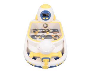 Alomejor Macchina da Gioco per Flipper Spaziale, Flipper Elettrico con Livelli di difficoltà Regolabili per L'allenamento di Concentrazione dei Bambini