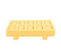 Alomejor Macchina per Sushi Rettangolare, Strumento per Pressare Palline di Riso Antiaderente Facile da Pulire, per Creare 10 Mini Sushi per Uso domestico. ABS