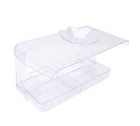 Alomejor Mangiatoia per Uccelli da Finestra Mangiatoia Trasparente Trasparente Installazione Robusta per il Birdwatching Ravvicinato per L'arredamento del Giardino dei Bambini