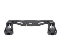 Alomejor Maniglia per Mulinello da Pesca, Accessorio in Fibra di Carbonio per Mulinelli da Traina e Baitcasting, Manovella Leggera per Pescatori e Appassionati di Pesca (95 mm)