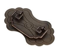 Alomejor Maniglie per Cassetti Antichi in Ottone Vintage in Stile Cinese per Hardware Domestico 5x2,8 Pollici (Bronzo)