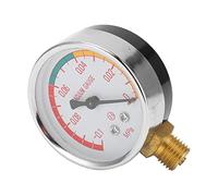 Alomejor Manometro Digitale per Mungitrice, Pannello di Visualizzazione da 5 Cm, in Acciaio Inossidabile, per Operatori di Mungitrice