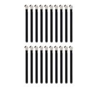 Alomejor Manometro Tascabile per Pneumatici per Camion per Auto, Calibro a Matita Meccanica Portatile Compatto, 70-350 KPa, Stile Clamp/Holder Tascabile, Confezione da 20 Pezzi per Conducenti in