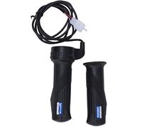 Alomejor Manopola Acceleratore per E-Bike, 1 Paio Impugnature Universali per Bicicletta Elettrica Acceleratore a Farfalla per Manubrio da 22 mm