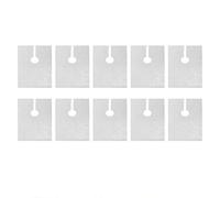 Alomejor Mantella da Barbiere Monouso Impermeabile da 100 Pezzi per Taglio Capelli Uso Domestico Abiti Protettivi per Parrucchiere, Colorazione dei Capelli, Materiale PE Traslucido 33,1x25,2 Pollici