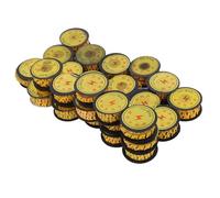 Alomejor Marcatore per Cavi Codificato Materiale PVC Design Concavo Antiscivolo per Elettrodomestici Set da 26 Pezzi (10 m²)