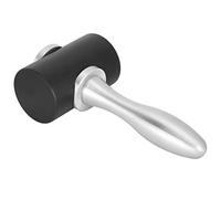 Alomejor Martello Artigianale in Pelle Robusti Strumenti per Intaglio in Nylon per Appassionati di Intaglio in Pelle Fai-da-te 1 X Martello Artigianale in (Manico in alluminio a doppia estremità