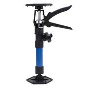 Alomejor Martinetto per Armadio Asta di Supporto Telescopica Regolabile in Acciaio Al Carbonio con Carico di 220,5 Libbre per Cartongesso, Testina Rotante con Cuscinetto Antiscivolo per Progetti