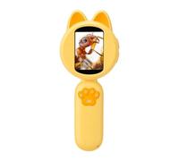 Alomejor Microscopio Giocattolo per Bambini, Videomicroscopio con Schermo | Microscopio Digitale Portatile, Risoluzione 1MP, 13 Lingue, Batteria Ricaricabile 650mAh, Autonomia 2,5 Ore, Strumento STEM