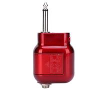 Alomejor Mini Amplificatore di Esercizi Compatti per Chitarra Acustica Ukulele, Impostazione EQ Alta e Bassa, Spina da 6,35 Mm, Batteria del Pulsante CR2032